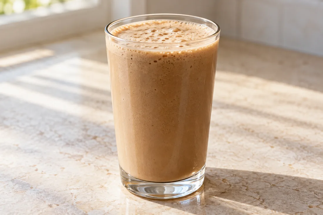 Imagen ilustrativa de Batida Isopure de coco y café