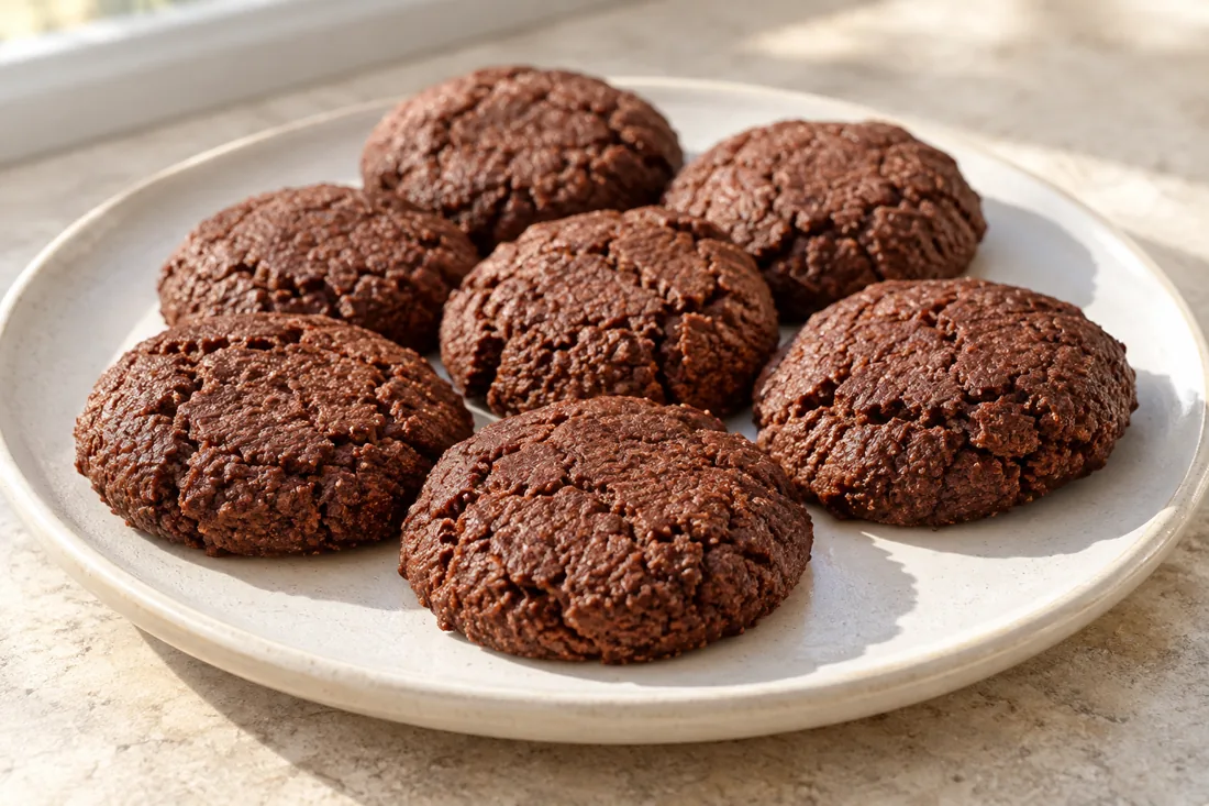 Imagen ilustrativa de Galletas suaves de cacao