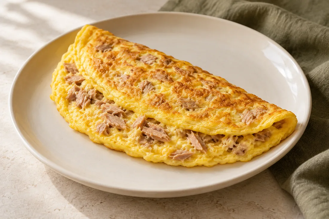 Imagen ilustrativa de Omelet de atún