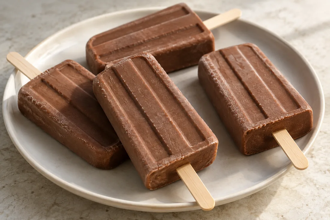 Imagen ilustrativa de Paletas cremosas de cacao