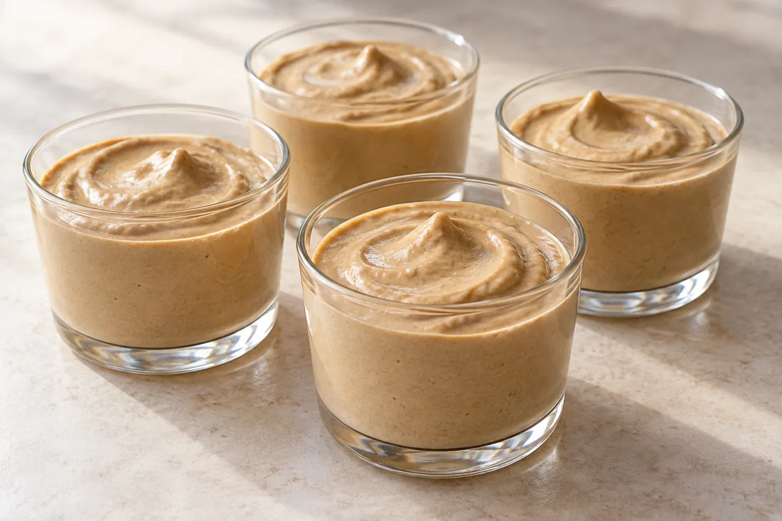 Imagen ilustrativa de Vasitos de cheesecake de café
